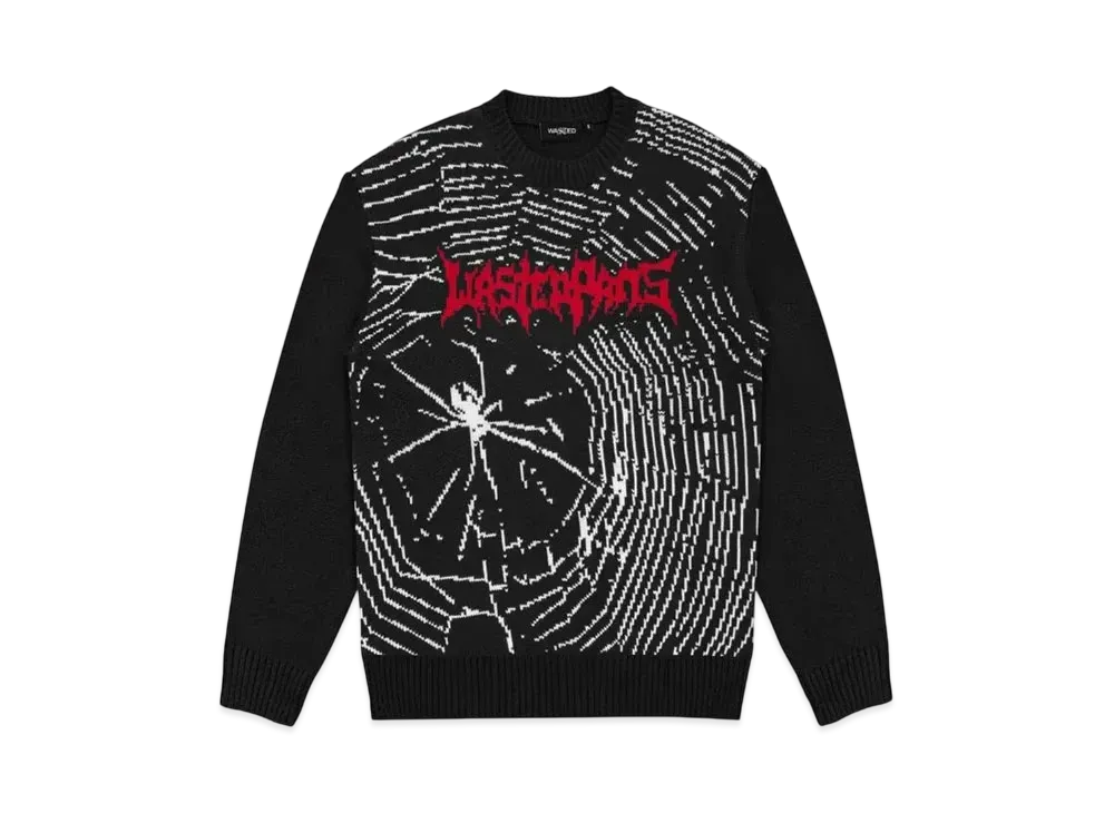 WASTED PARIS Sweater Venum "Black"