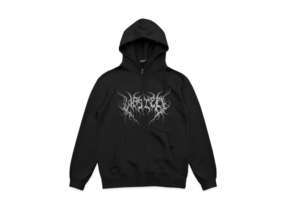 WASTED PARIS Skylab Zip Hoodie "Black"