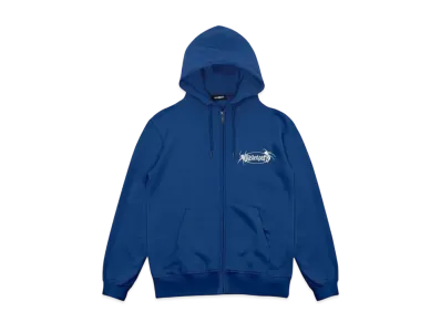 WASTED PARIS Boiler Reset Zip Hoodie "Blue"