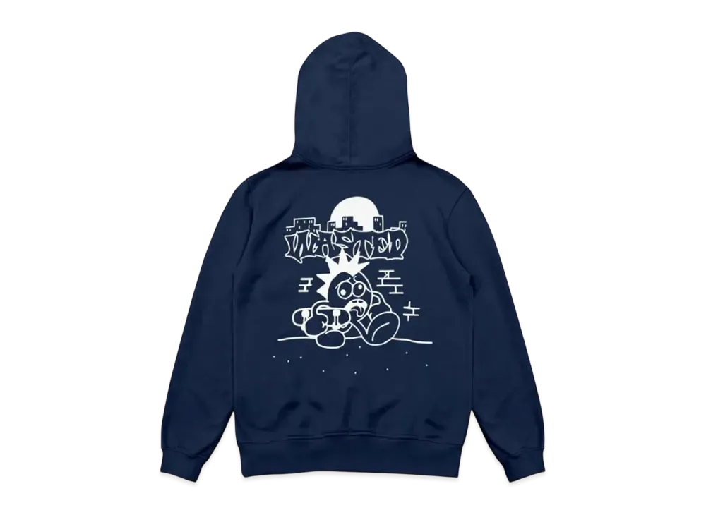 WASTED PARIS Hoodie Method "Navy"