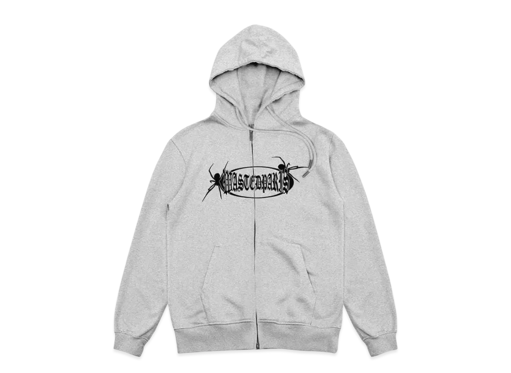 WASTED PARIS Hoodie Zip Boiler "Grey"