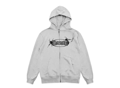 WASTED PARIS Hoodie Zip Boiler "Grey"