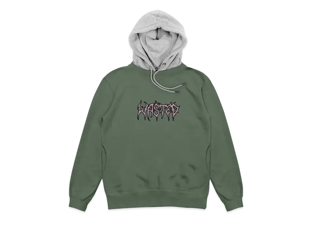 WASTED PARIS Hoodie Telly Feeler "Green"