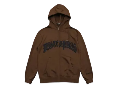 WASTED PARIS Hoodie Zip Kingdom "Brown"