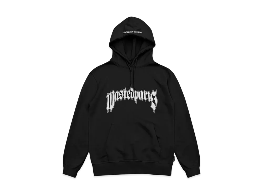 WASTED PARIS Hoodie Pitcher "Black"