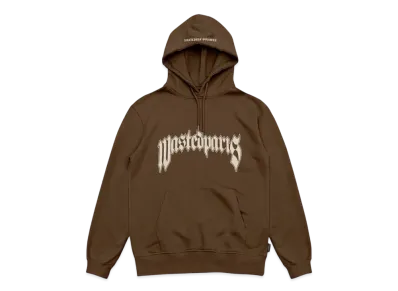 WASTED PARIS Hoodie Pitcher "Brown"