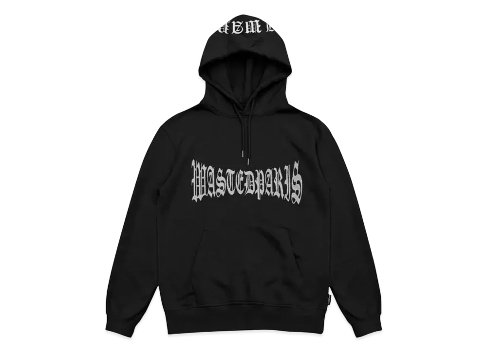 WASTED PARIS Hoodie Always Faithful "Black"