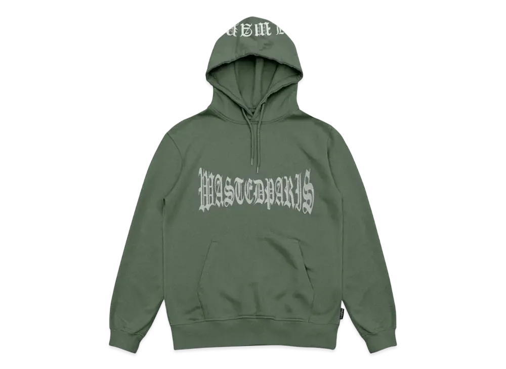 WASTED PARIS Hoodie Always Faithful "Green"