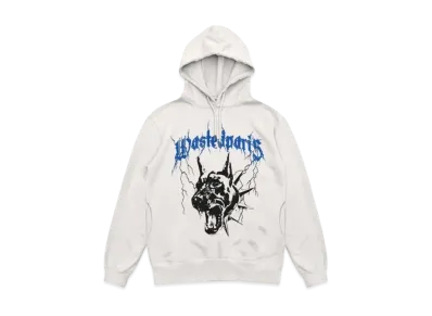 WASTED PARIS Hoodie Spike "White"