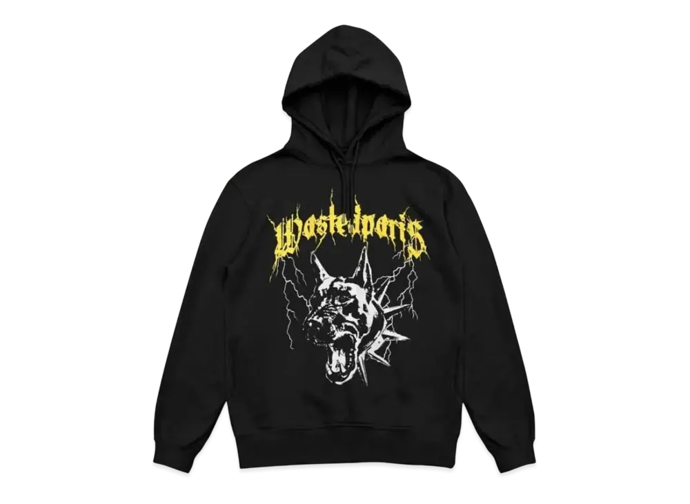 WASTED PARIS Hoodie Spike "Black"