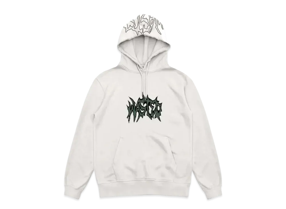 WASTED PARIS Hoodie Giant Monster "White"