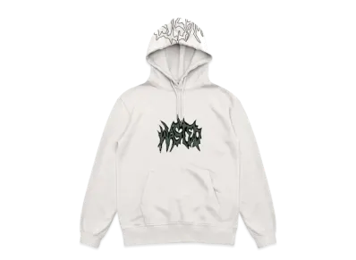 WASTED PARIS Hoodie Giant Monster "White"