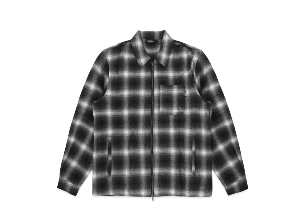 WASTED PARIS Shirt Zip Shadow Method "Black"