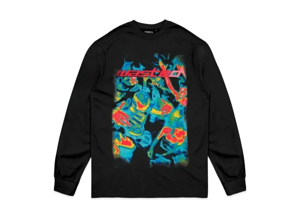 WASTED PARIS Fusion Longsleeves T-Shirt "Black"