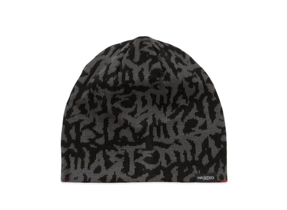 WASTED PARIS Brow Beanie Reverse Feeler "Charcoal"