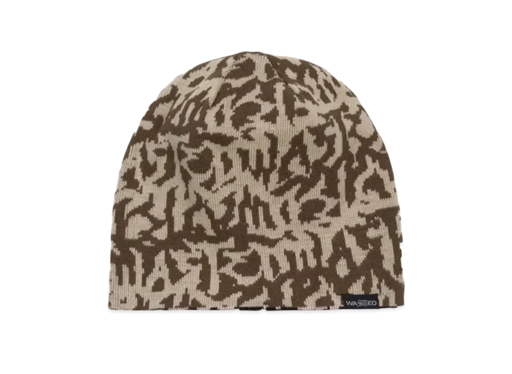 WASTED PARIS Brow Beanie Reverse Feeler "Brown"
