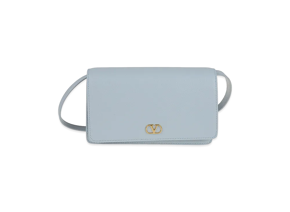 Valentino Women's Mini Bag V Logo Signature "Blue"