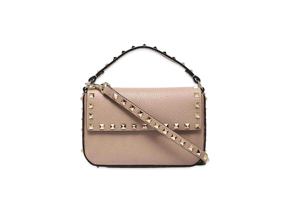 Valentino Women's Rockstud Leather Mini Bag "Light Pink"