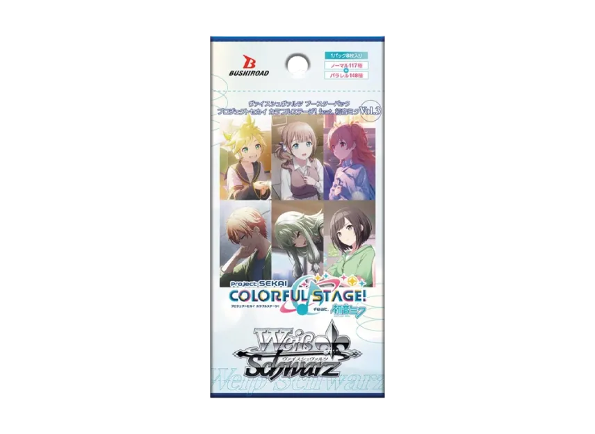 Weiss Schwarz Booster Pack "HATSUNE MIKU: COLORFUL STAGE! Vol.3" Pack | SNKRDUNK Weiss Schwarz Booster Pack "HATSUNE MIKU: COLORFUL STAGE! Vol.3" Pack | SNKRDUNK