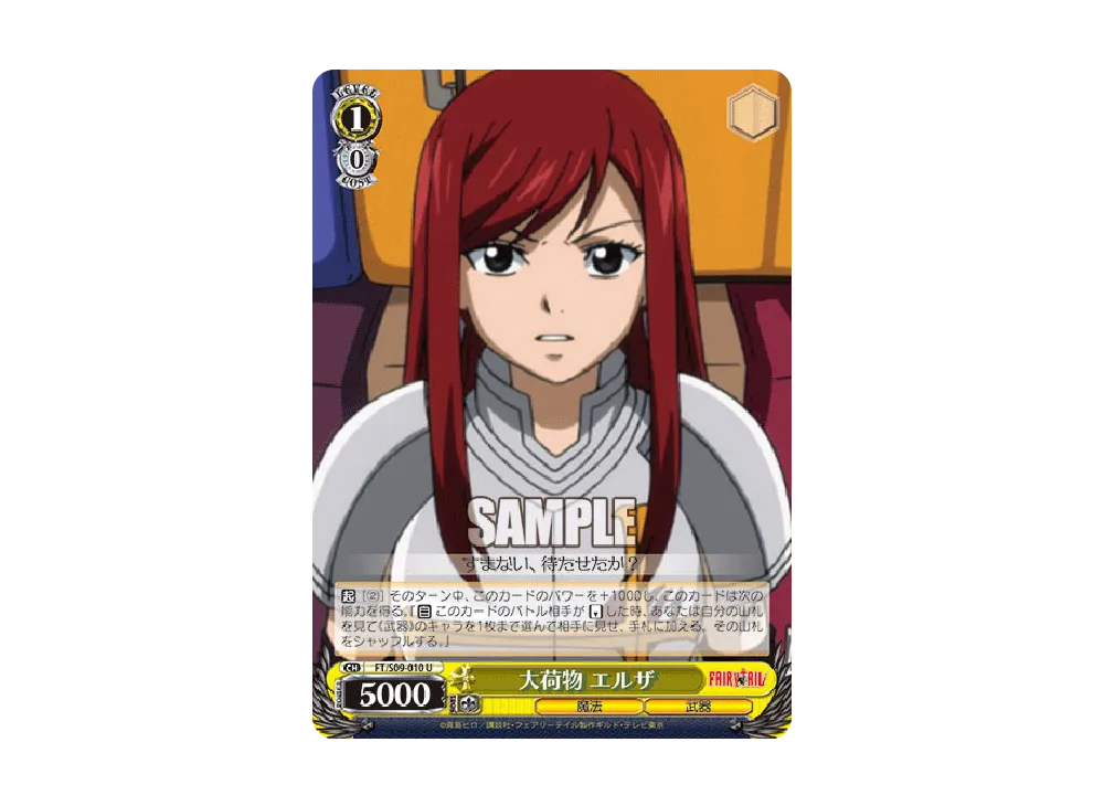 大荷物 エルザ R [FT/S09-010](ブースターパック「FAIRY TAIL」)