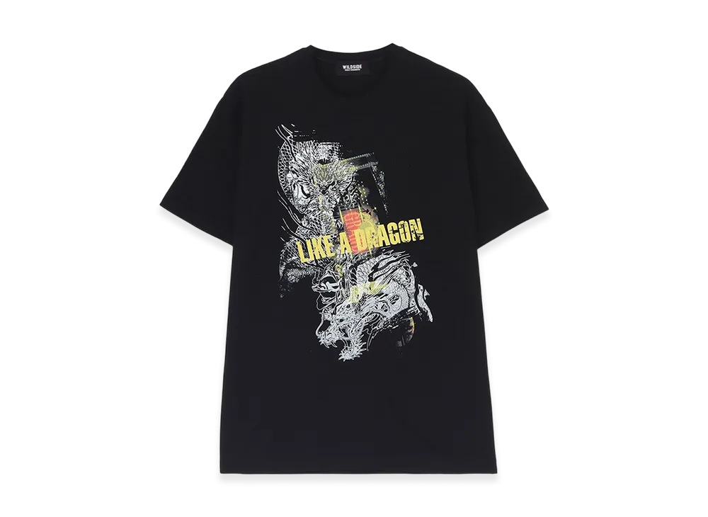WILDSIDE × 龍が如くスタジオ Tシャツ (不動明王/麒麟) Lサイズ