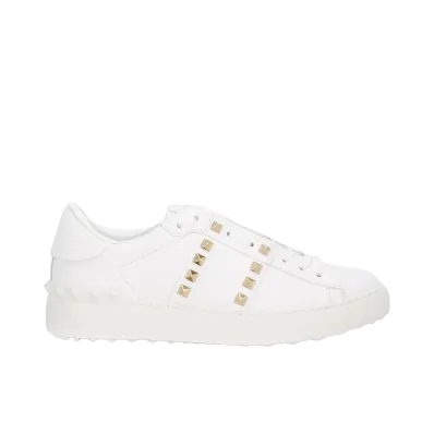 Valentino Garavani Women's Rockstud Untitled Sneakers "White"