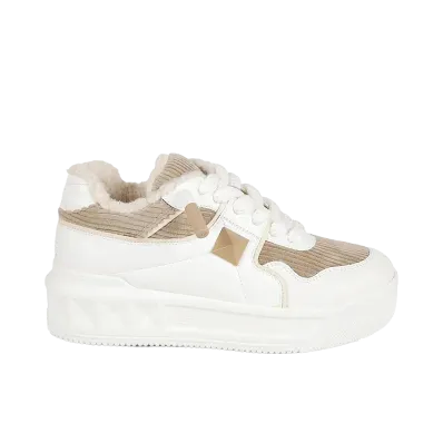 Valentino Garavani Women's Leather Sneakers "White"