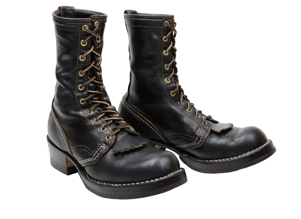 WESCO Jobmaster 1st 100th Anniversary Model "Brown" Horsehide #705 Vibram Sole 10 Height Regular Toe E