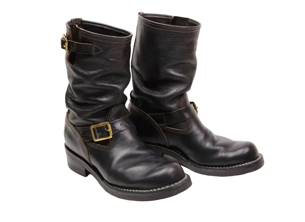 ウエスコ センチュリー ボス 100周年記念モデル "ブラウン" ホースハイド #700ビブラムソール 10ハイト ストラップ E