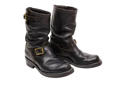 WESCO Century Boss 100th Anniversary Model "Brown" Horsehide #700 Vibram Sole 10 Height Strap E