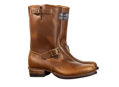 WESCO 1939’s 100th Anniversary Model "Brown" British Tandomane 705 Half Sole,#700 Heel 10 Height Strap E