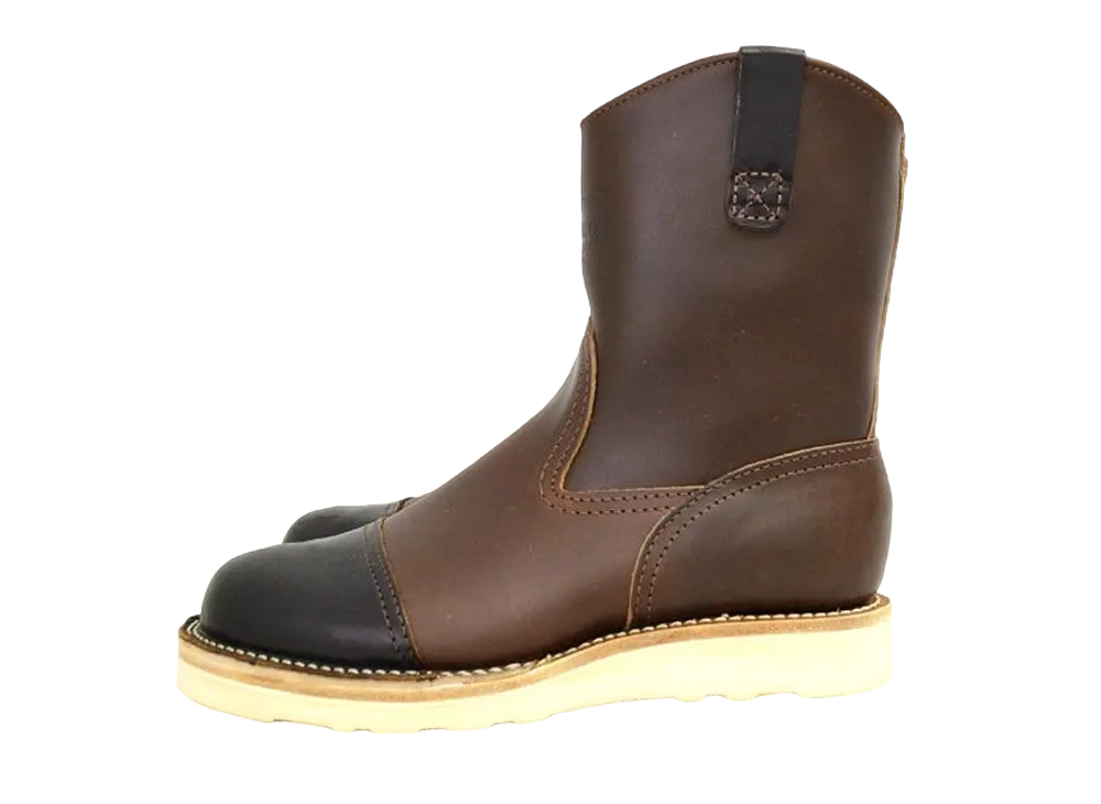 WESCO Morrison 2019 Japan Limited Model "Brown/Black" Horsehide Raptor White Outsole 9 Height Round Toe E