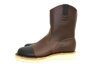 WESCO Morrison 2019 Japan Limited Model "Brown/Black" Horsehide Raptor White Outsole 9 Height Round Toe E