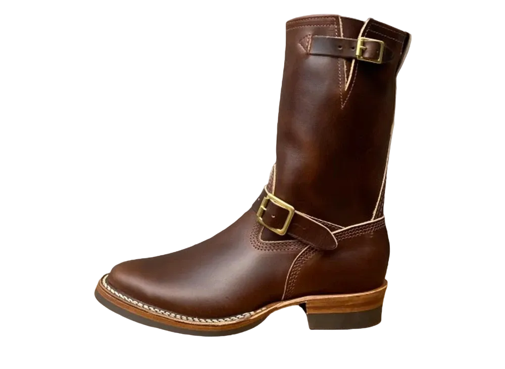 WESCO Mister Lou 7600 "Brown" Chrome Excel Dr.Sole Half Outsole&Heel 10 Height Strap E