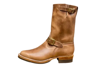 WESCO Mister Lou 7600 "Natural" Chrome Excel Dr.Sole Half Outsole&Heel 10 Height Strap E