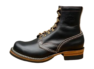 WESCO Jobmaster "Black" Horsehide Wesco Supergrip Half Sole 8 Height Bubble Toe E