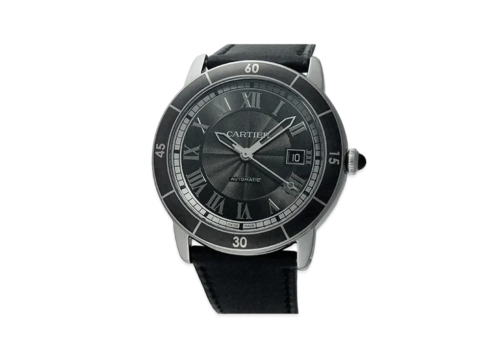 Cartier Ronde Croisiere "Gray" WSRN0003