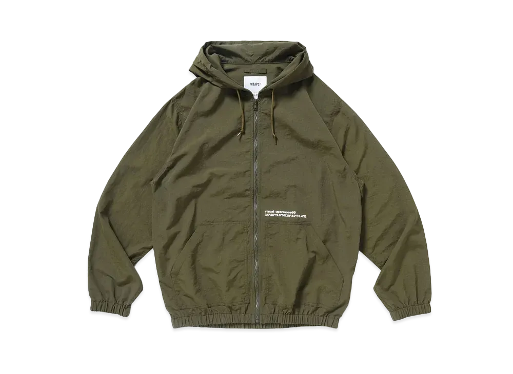 Wtaps SHADOW / JACKET / NYLON. TAFFETA "Olive Drab"