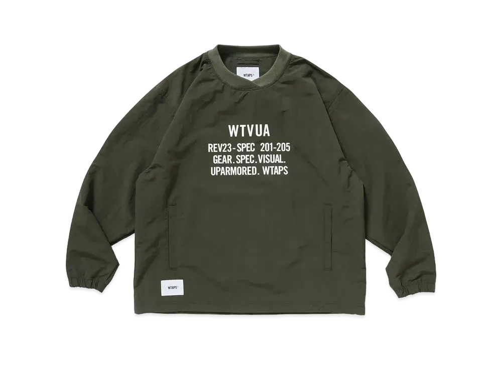 ダブルタップス スモック / ジャケット / ナイロン. タッサー "オリーブ ドラブ"