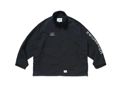 Wtaps TRACK / JACKET / NYLON. TUSSAH "Black"