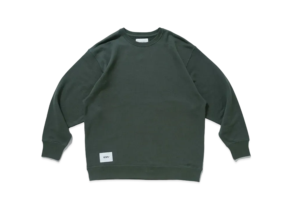 Wtaps AII 01 / SWEATER / COTTON "Olive Drab"
