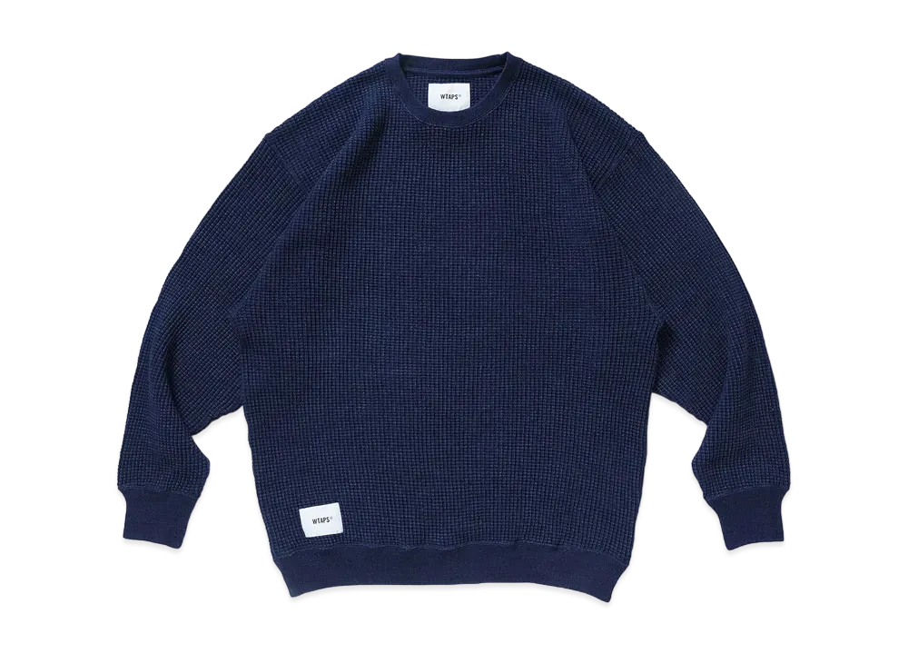 Wtaps AII 02 / SWEATER / COTTON "Indigo"