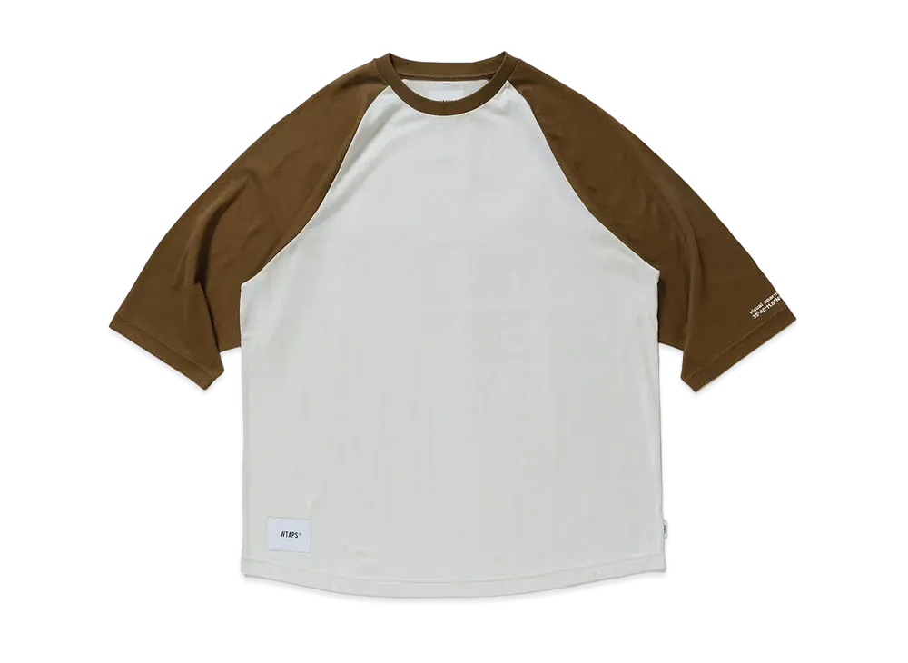 Wtaps IAN / RAGLAN / COTTON "Brown/Off White"