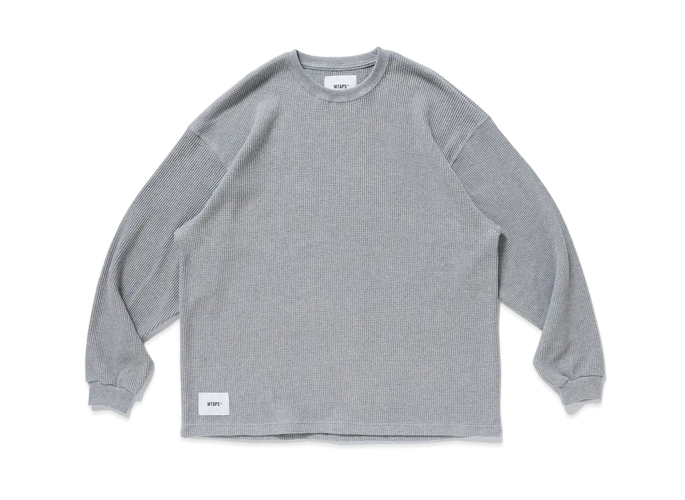 Wtaps WAFFLE / LS / COTTON "Gray"