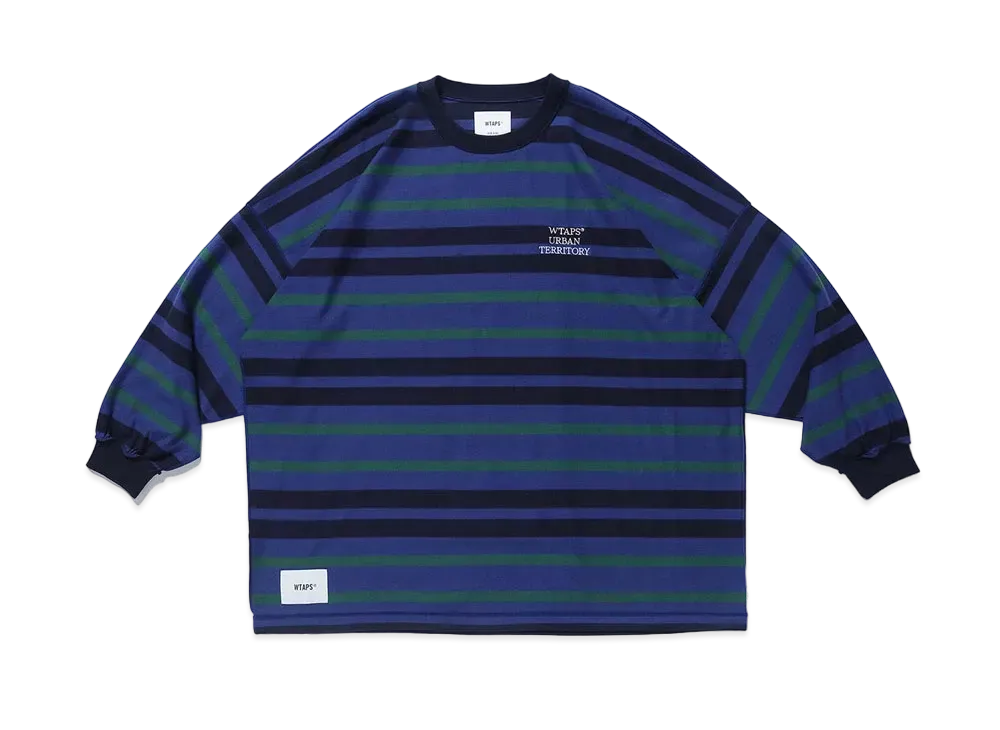 Wtaps JAM 01 / LS / COTTON "Blue"