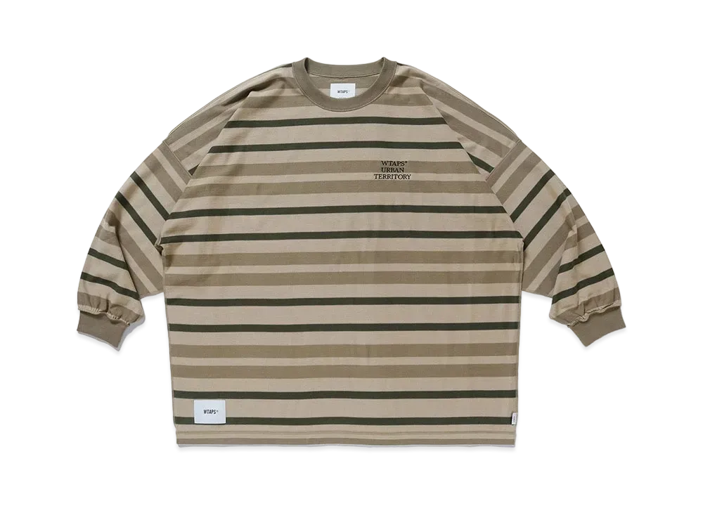 ダブルタップス ジャム 01 / LS / コットン "ベージュ"