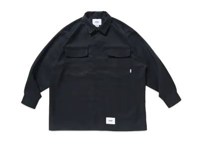 Wtaps HUEY / LS / POLY. TWILL "Black"