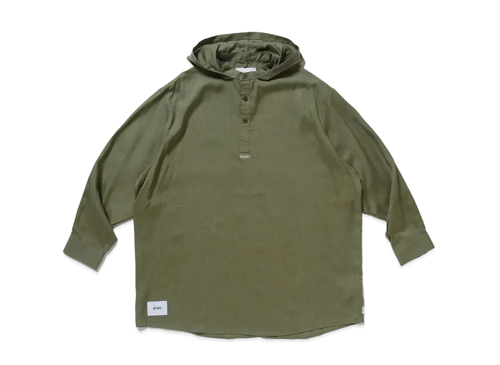 Wtaps FALCONER / LS / LYOCELL. RIPSTOP "Olive Drab"