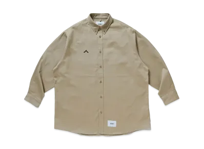 Wtaps BD 01 / LS / COTTON. TWILL "Beige"
