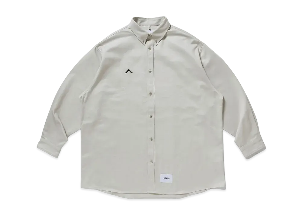 Wtaps BD 01 / LS / COTTON. TWILL "Gray"